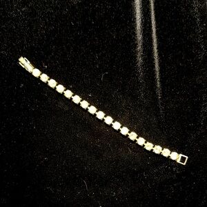 Antique Rhinestone Bracelet